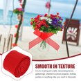 thumbnail image 4 of Shisuyan Ruban de Couronne Ruban de Tissage Polyester Rouge Lot de 1 35.4x2.5in, 4 of 9