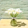 thumbnail image 2 of CHUANK 20pcs Artificial Calla Lily Silk Flowers 13.4” for Home Kitchen Wedding Table Decoration (White), 2 of 18