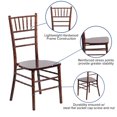 thumbnail image 2 of HERCULES Series Black Wood Chiavari Chair, 2 of 9