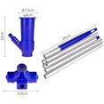 thumbnail image 4 of Pool Cleaning Kit, Pool VacuumCleaner Poor Brush Dispenser Pool Skimmer Net with 3 - Secti0n Pole Pool Maintenance Set for Above Ground Pools Spas Hot Tub Fountains, 4 of 9