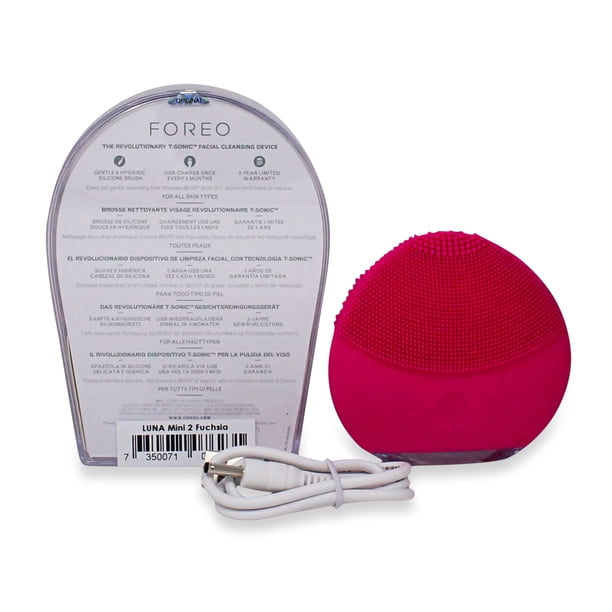 LUNA Mini 2 - Fuchsia by Foreo for Women - 1 Pc Cleansing Brush