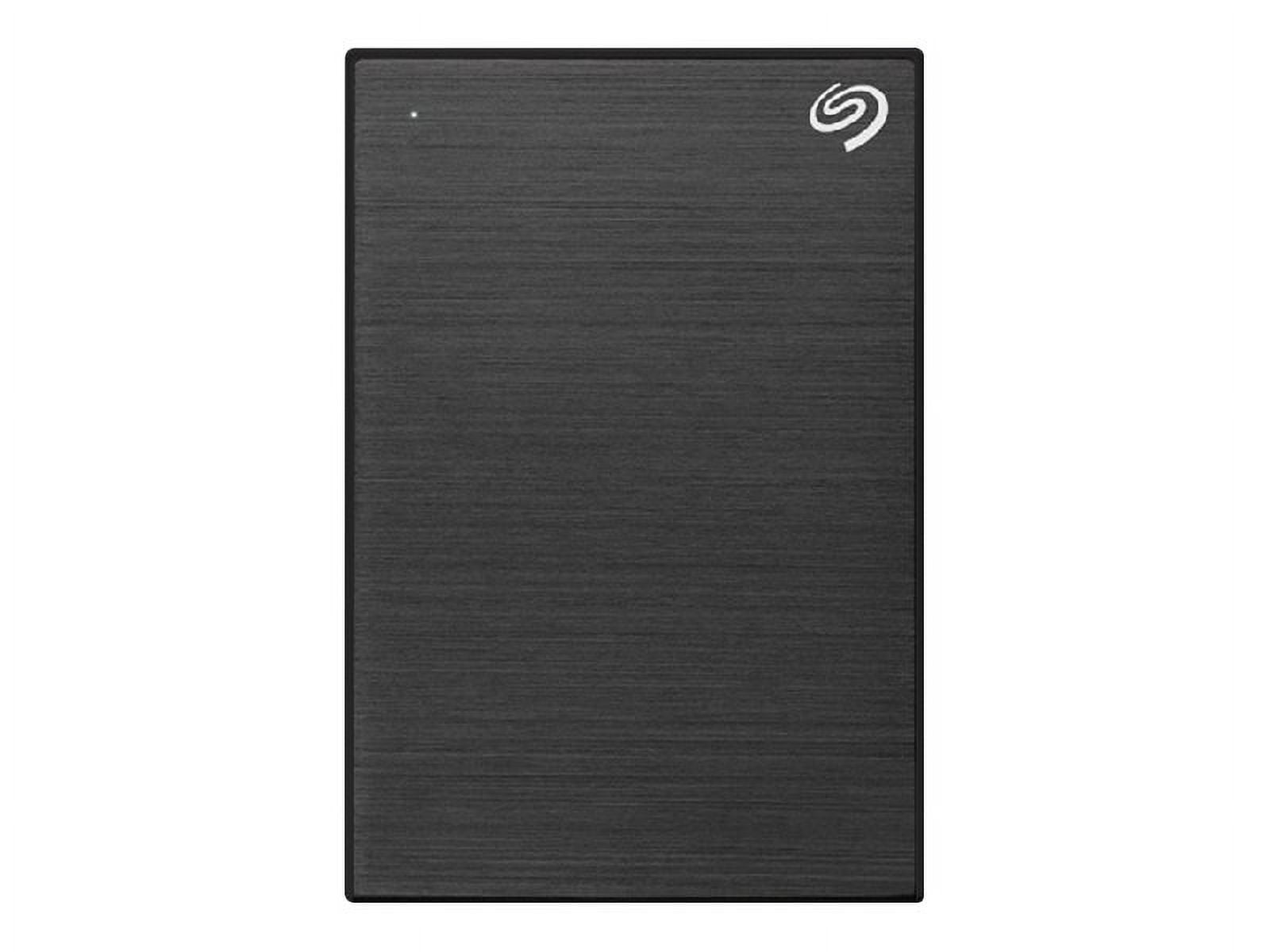 Seagate One Touch STKZ4000400 - Hard drive - 4 TB - external (portable) - USB 3.0 - black - with Seagate Rescue Data Recovery