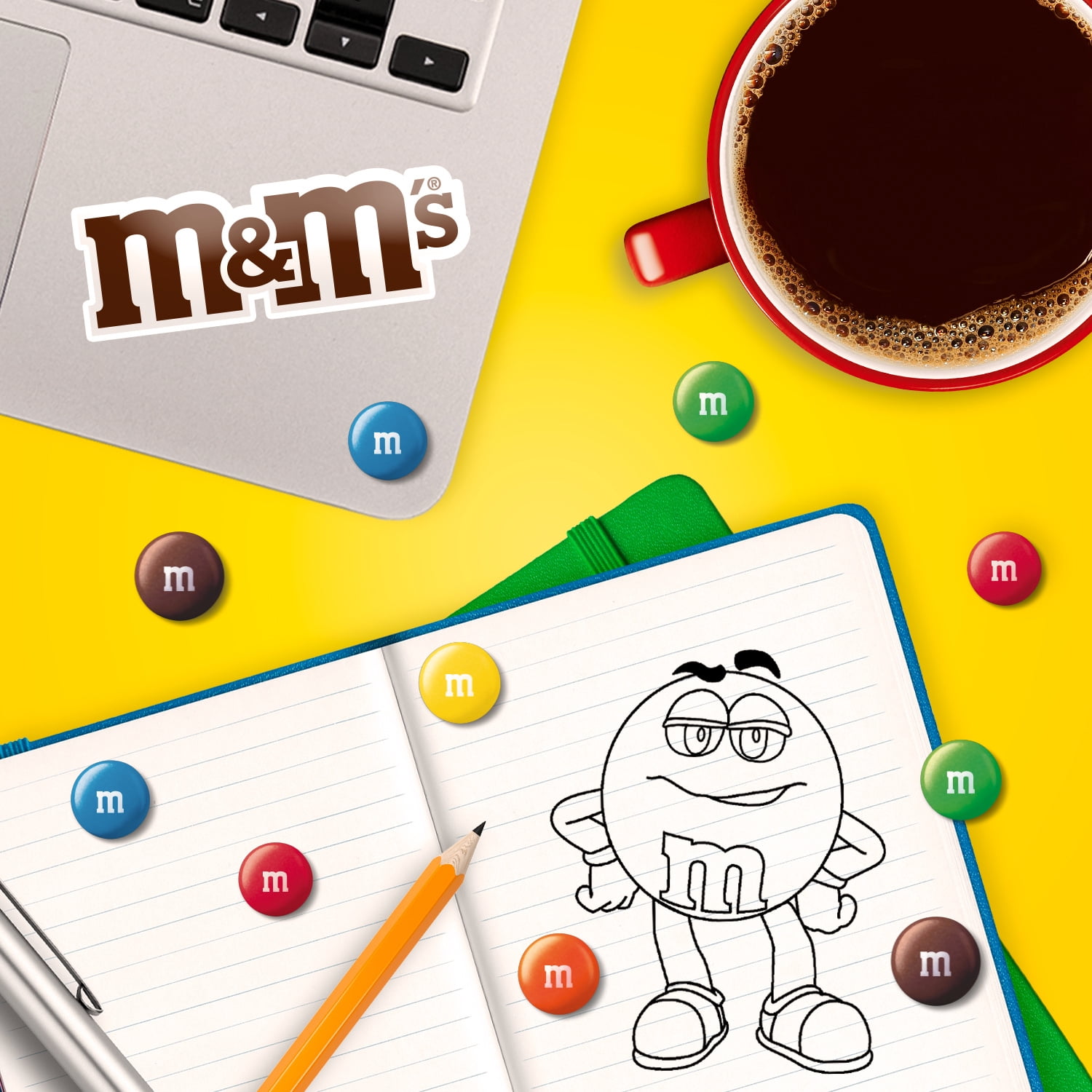 M&M'S, Mini Milk Chocolate Candies, Sharing Bag, 165g