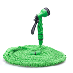 Bâton de jardin extensible avec 7-Function Buse de pulvérisation et noyau de latex triple couche