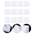 thumbnail image 2 of EIGTHTAIL Pure White Kerchief 12 White Cotton Handkerchiefs for Men, 2 of 11
