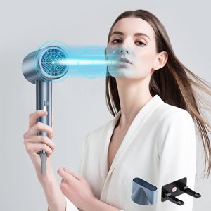 PEONAVET Handheld Hairdryer Hair Dryer High-power Hair Dryer Home Hair Dryer Hot Wind Comb Hair Salon Blowing Comb