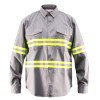 thumbnail image 1 of Premium High Visibility Hi Vis Reflective Safety Work Shirts - Full Sleeve, 1 of 2