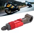 thumbnail image 3 of ESTINK Brake Hose Adapter,Brake Line Quick Release,Brake Line Quick Release Connect Adapter Fitting Curved Universal for Oil Fuel Fluid Hose, 3 of 8