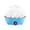 bleu, variante sur TopLLC Cuiseur d'Oeufs Électrique Facile Capacité de 7 Oeufs, Cuiseur d'Oeufs Mollets, Mi-Durs, Durs, Tasse à Mesurer Incluse, Sans BPA, Classique