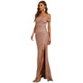 thumbnail image 1 of EGNMCR Robes de Soirée pour Femmes, Robes Formelles pour Femmes, Robes de Cocktail pour Femmes Camis Mode pour Femmes Robe Nuisette à Paillettes Scintillante Brillante Fête Boîte de Nuit Jupe Longue Portefeuille Robe de Soirée Formelle Robe Femme, 1 of 6