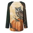 thumbnail image 5 of Costumes d'Halloween pour Femmes 2023 en Liquidation T-Shirt à Col Rond Oversize pour Femmes T T-Shirts à Imprimé d'Halloween T-Shirt à Manches Courtes Blouse Hauts, 5 of 5