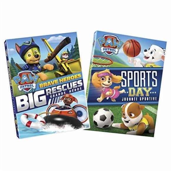 DVD Grand héros Big Rescues/Journée sportive de La Pat' Patrouille (bilingue)