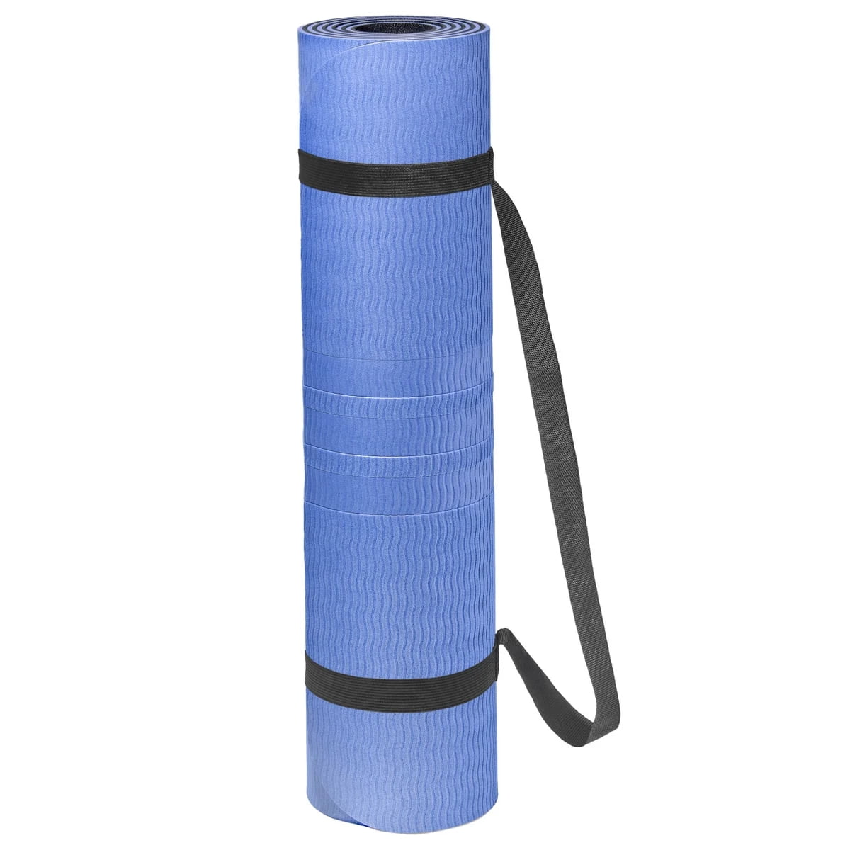 adidas Double-Sided Yoga Mat, Blue