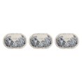 thumbnail image 3 of Youkk Bathroom Rugs Water Absorbent Floor Bath Mat Carpet Planter Oval 40x60cm 3Set, 3 of 6