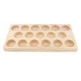 thumbnail image 2 of Milaget Wood Essential Oil Displaying Storage Organizer Rack for 17pcs 30ml Bottles 17 Slots, 2 of 8