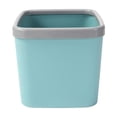 thumbnail image 2 of Desktop Trash Can, Small Wastebasket for Office Desk, Home Living Room, Car, Restaurant, Compact Storage Bin, Plastic Construction, Anti-Slip Base, 2 of 9