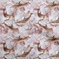 thumbnail image 1 of oneOone Rayon Brown Fabric Whale Sewing Material Print Fabric By The Yard 56 Inch Wide, 1 of 5