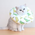thumbnail image 4 of Collier de Récupération pour Chat Super Doux Respirant Coton Confortable Tête Cicatrisation des Plaies Cône Protecteur Fournitures pour Animaux 1 Pce, 4 of 8