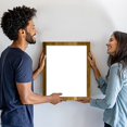 thumbnail image 2 of AMERTEER9x7 Wooden Picture Frame with Mat for Wall Mounting - Perfect for Displaying Photos  Certificates  and Artwork, 2 of 6
