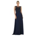 thumbnail image 1 of Elegant Lace Chiffon Dress, 1 of 4