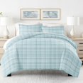 thumbnail image 2 of ienjoy Home Duvet Cover Set Polkadot Patterned TwinAqua, 2 of 5