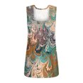 thumbnail image 4 of T-shirts pour Femmes Mode Femmes Imprimé Débardeurs Confortables Légers Camisole T-Shirt T-Shirt Imprimé Machine, 4 of 5