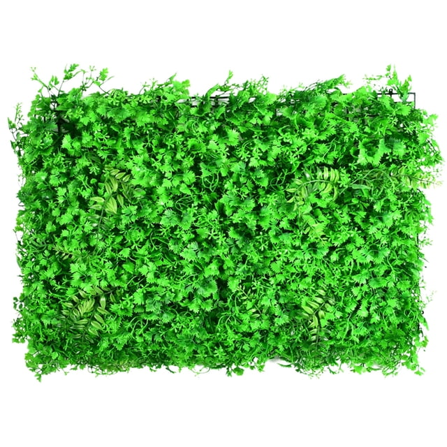 CEHVOM Green Plant Wall Simulation Plant Wall Decoration Living Room Interior Background Flower Wall Green Wall Hanging Plastic Fake LawnDoor Fence Fence Protection Clearance