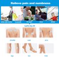 thumbnail image 3 of 10pcs Self Adhesive Replacement Electrode Pad 4*4cm Digital TENS Non-woven for Tens Machine Pads, 3 of 5