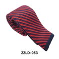 thumbnail image 3 of Men'S Skinny Tie Thin Slim Solid Formal Knitted Necktie, 3 of 7