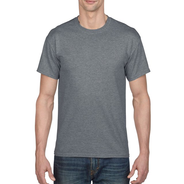 Gildan Mens DryBlend T-Shirt, S, Graphite Heather