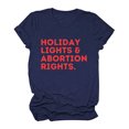 thumbnail image 2 of Pompotops T-Shirt Décontracté à Manches Courtes pour Femmes avec Imprimé Lettre, 2 of 6