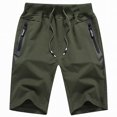 thumbnail image 1 of FcBaudy Mens Shorts, Shorts Men Men's Spring/summer Sweatpants With Pocket Drawstring Loose Men's Quarter Pants Men Pants, 1 of 3
