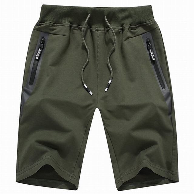 FcBaudy Mens Shorts, Shorts Men Men's Spring/summer Sweatpants With Pocket Drawstring Loose Men's Quarter Pants Men Pants