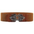 thumbnail image 4 of Ceinture Grand Femme Mode Ceinture Élastique Femme Ceinture Élastique Ceinture Extensible Boucle Ceinture Robe Vintage Coupe Ajustée Cintrée Ajourée Décor, 4 of 7