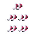 thumbnail image 3 of kurtrusly 1/2/3/5 2pcs/set Compression Socks For Women Performance And Reduce Fatigue Relieve rose red S/M 5PCS, 3 of 6