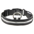 thumbnail image 2 of Collier Lumineux Réglable pour Animaux de Compagnie Randonnée Rechargeable Animal Allumé Nuit Marche Animal Allumé Choker Portable Lavable Colliers Animaux de Compagnie Fournitures Cadeau Blanc S, 2 of 8