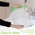 thumbnail image 4 of Hinati Clearance Lightning 5Pcs Reusable Produce Bags Washable Vegetable Storage Bags Kitchen Food Storage Clear Bags, Disposable Plastic Storage Bags Plastic Wrap Organizer for Kitchen Drawer, 4 of 8