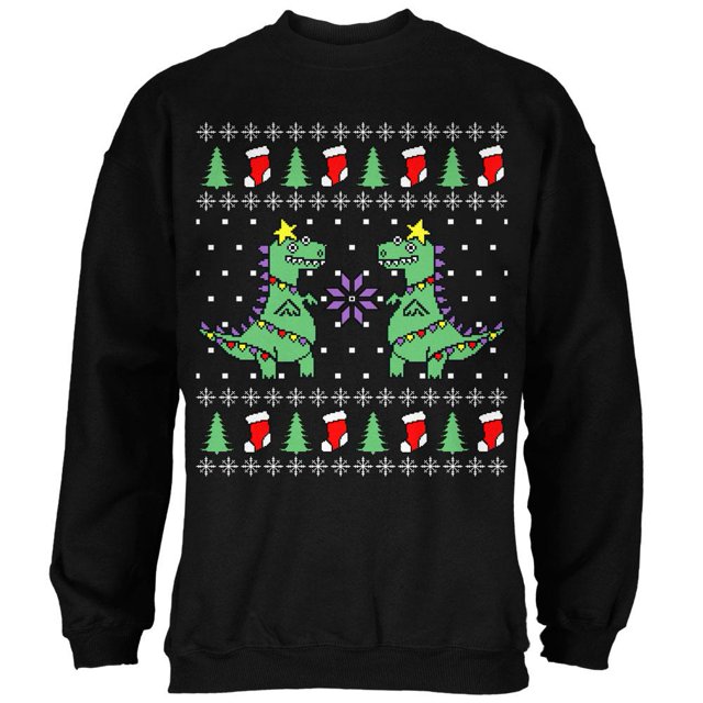 Tree Rex T Rex Chandail de Noël Laid pour Homme