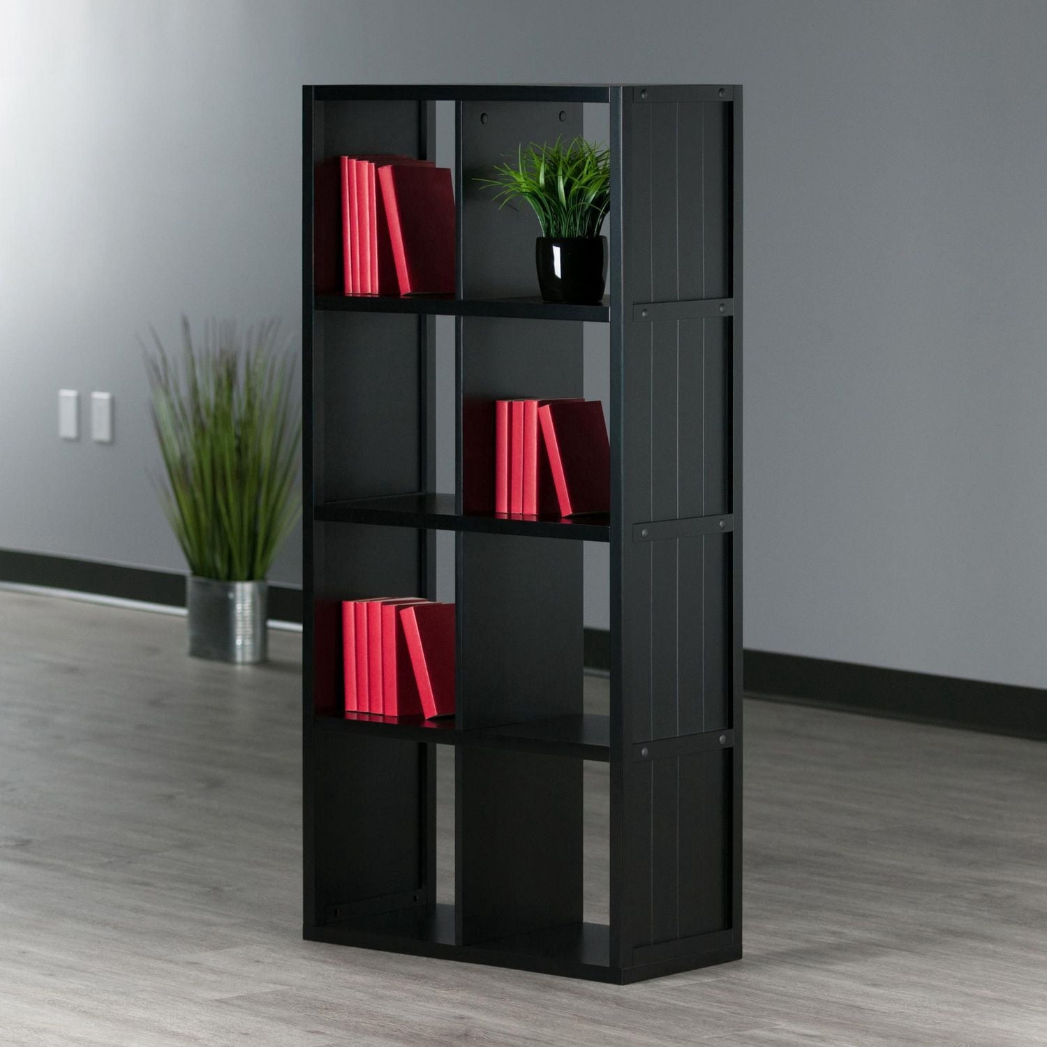 Timothy shelf 2 x Cube with Wainscoting Panel