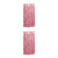 thumbnail image 2 of Wweixi Customized Fringe Curtain For Exquisite Anniversary Party Decorations Luster Rose Gold 2Set, 2 of 5