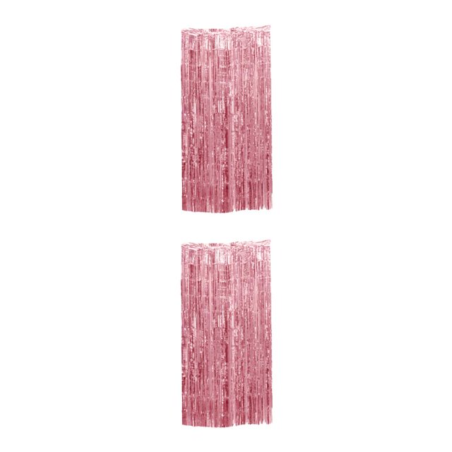 relayinert Rideau en Guirlande Ingrédients Sûrs pour Décorations de Fête d'Anniversaire Rose Doré 2Set
