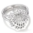 thumbnail image 1 of Kendra Scott Bague Brielle en Argent Taille 5, 1 of 2