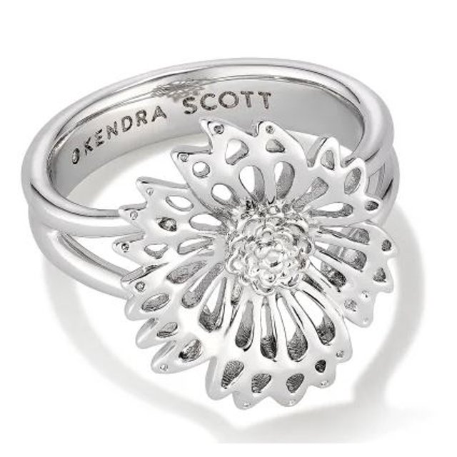 Kendra Scott Bague Brielle en Argent Taille 5