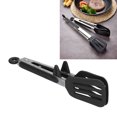 thumbnail image 4 of Spatula Clamp, Durable Baking Clamp Convenient Safe  For Turning And Carrying Food For Baking Tool 9in Black Bracket, 4 of 8