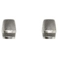 thumbnail image 3 of Transemion Grille de Microphone de Remplacement Remplaçant Tête de Micro Filaire Sans Fil Détachable Type 5 Argent 2ensemble, 3 of 6