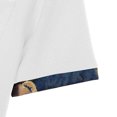 thumbnail image 3 of Lolmot Shirts for Men, Mens Lapel Color Buttons Outdoors Short Sleeve Turndown Collar Blouse Shirt, 3 of 5