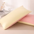 thumbnail image 4 of Fiber Pillow Core Isolation Pillow Yellow Cover Hotel Protective Cover Breathable Oil Proof Friendly Household Pillowcase, 4 of 6