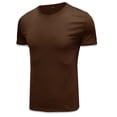 thumbnail image 5 of Black Muscle Shirt men Short-Sleeve Beefy Muscle Basic Solid Pure Color Blouse Tee Shirt Top, 5 of 5