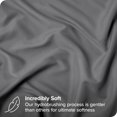thumbnail image 2 of Bare Home Pillow Sham Set - Premium 1800 Collection - Double Brushed - Euro, Gray, 2 of 7