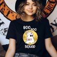 thumbnail image 3 of Boo Boo Squad Nurse T-Shirt | Cute Ghost Medical Graphic Tee, White, Size S, 3 of 6